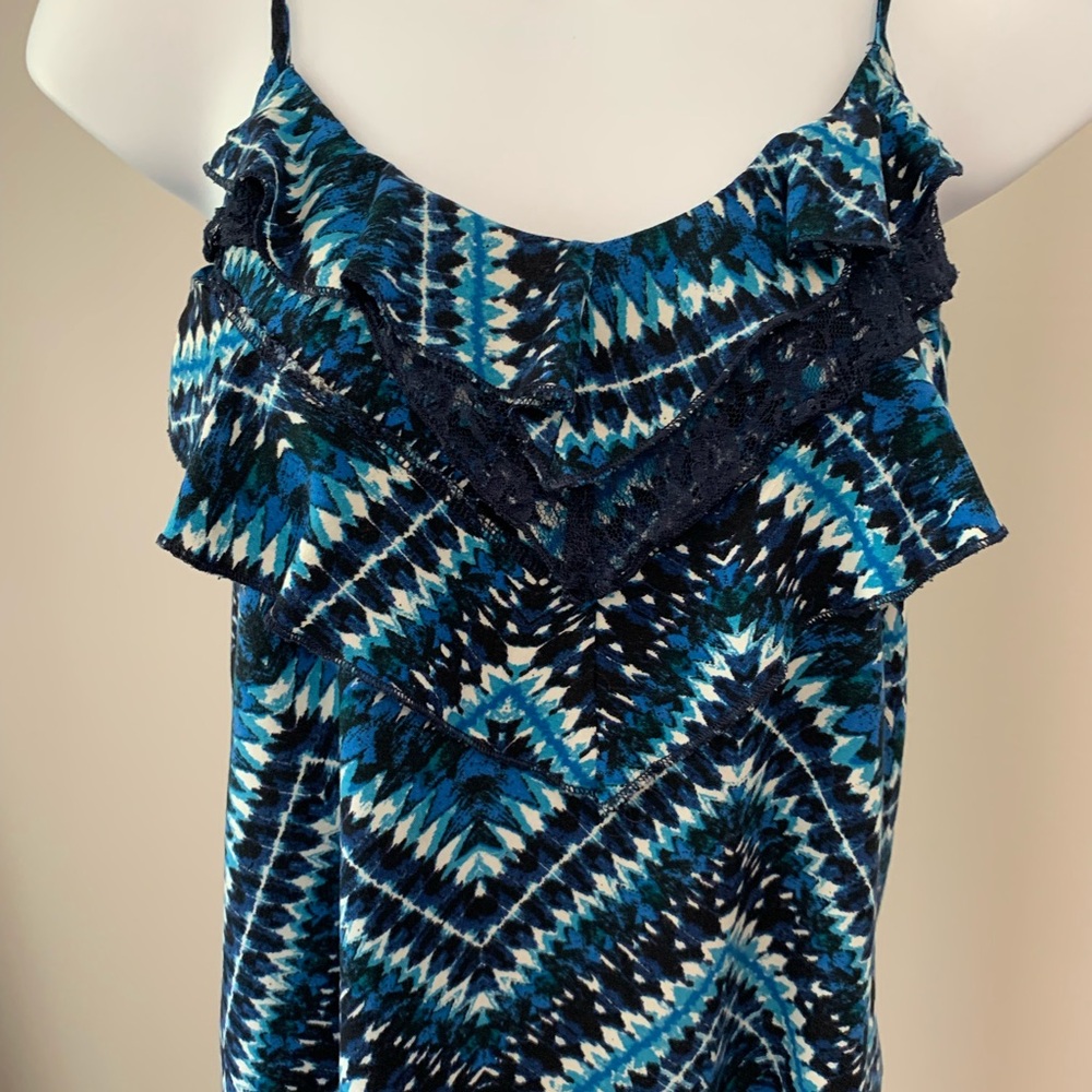 Vanity Ruffle Front Tank - Picture 3 of 16